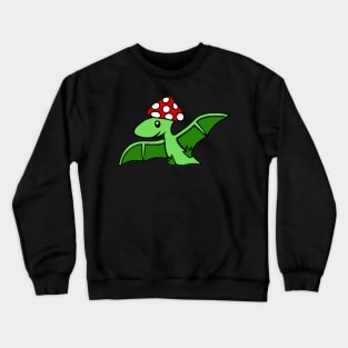 Flying Dino Mushie Crewneck Sweatshirt